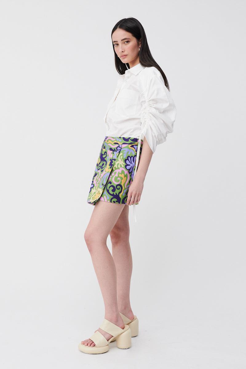 Henri Wrap Mini Skirt - SUBOO AU