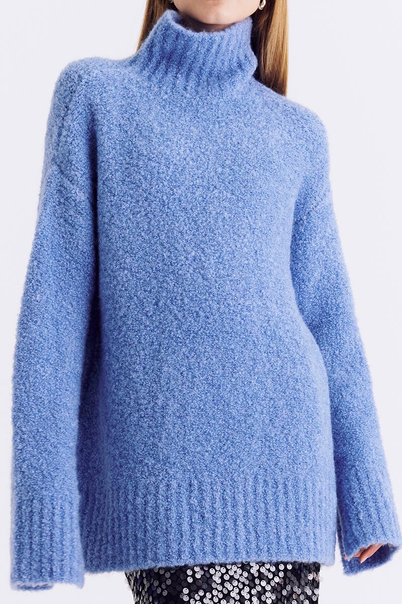 Jacques Knit Funnel Neck Jumper