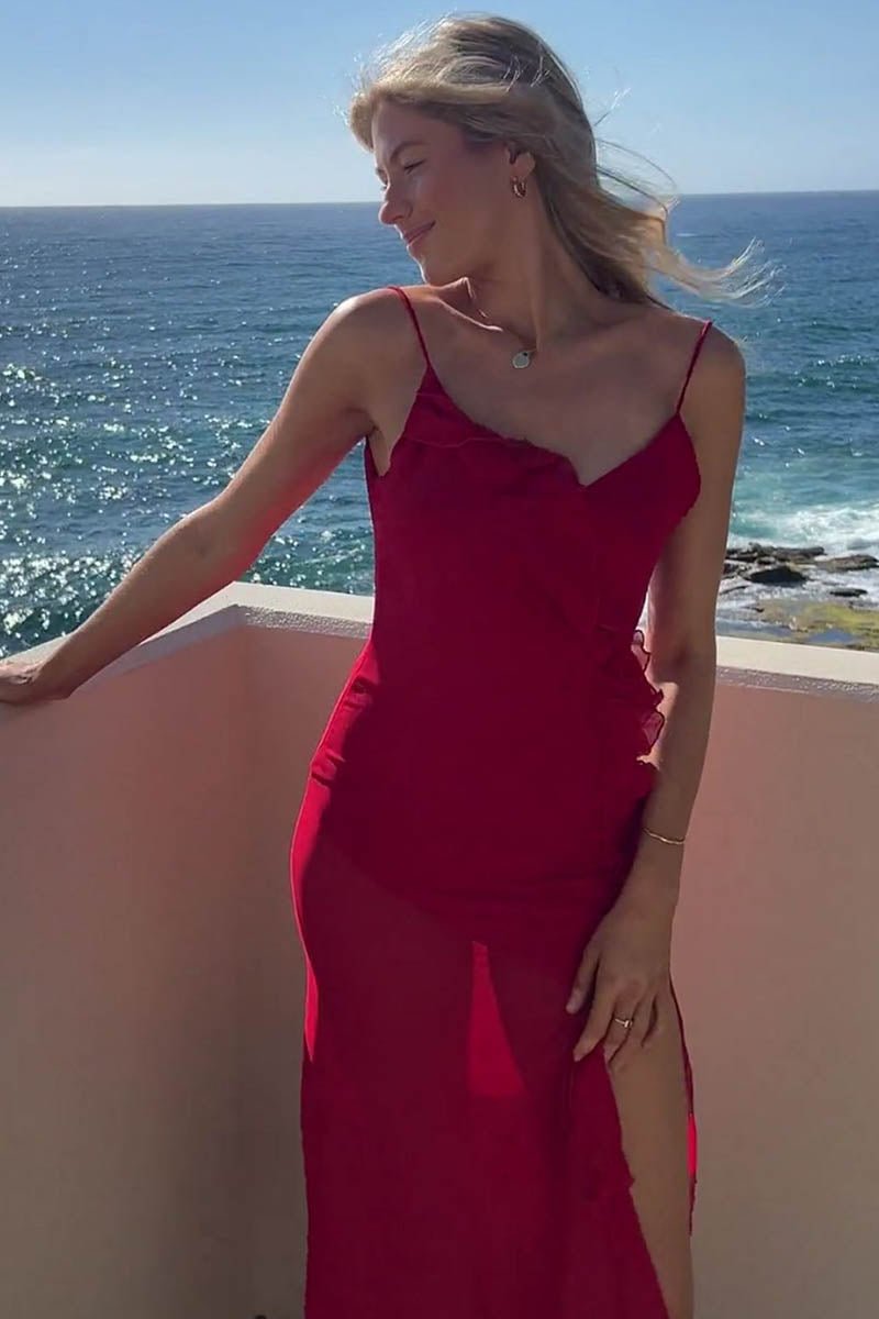 Isabel Frill Maxi Dress