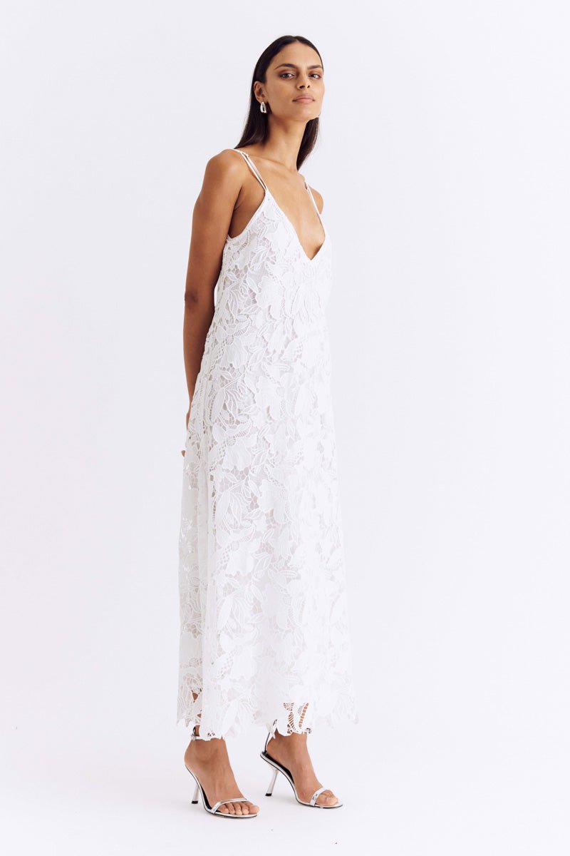 Eve A-line lace Maxi Dress