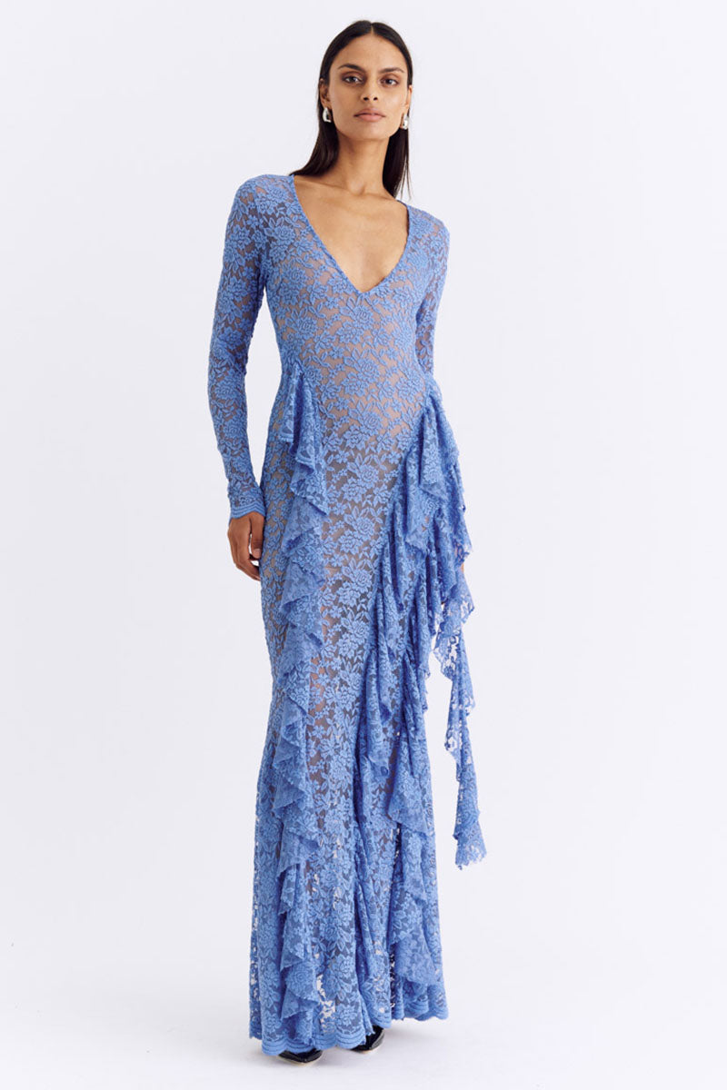 Gemma Lace Long Sleeve Maxi