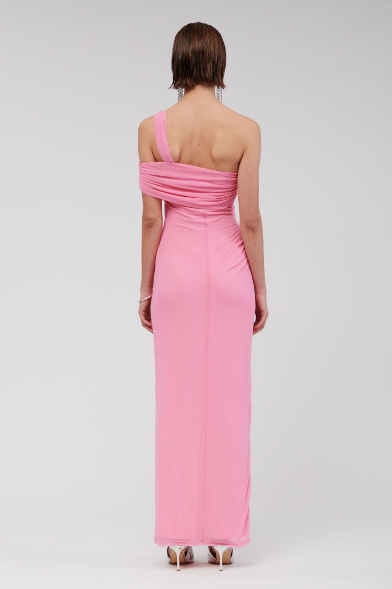 Christy Pink Off Shoulder Maxi - Pink SUBOO AU Christy Pink Off Shoulder Maxi - Pink SUBOO AU