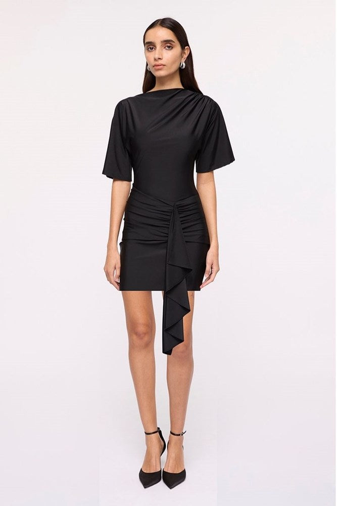 Arlo Mini Dress-Black