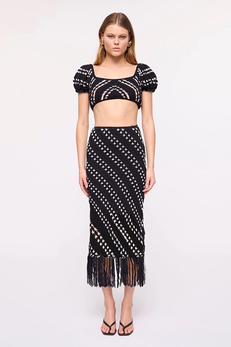 Lexi Crochet Midi Skirt - Skirt - SUBOO AU